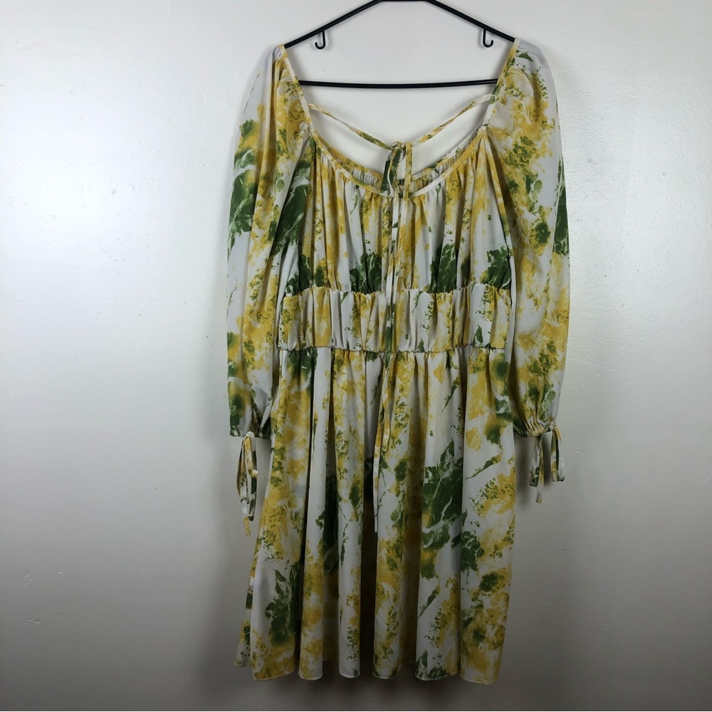 Stunning Marble Print Flowy Summer Dress - Picture 3 of 5